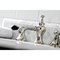 Kingston Brass KC7066PKL Duchess Widespread Bathroom Faucet W/ Brass Pop-Up, Nickel KC7066PKL - alternate 6